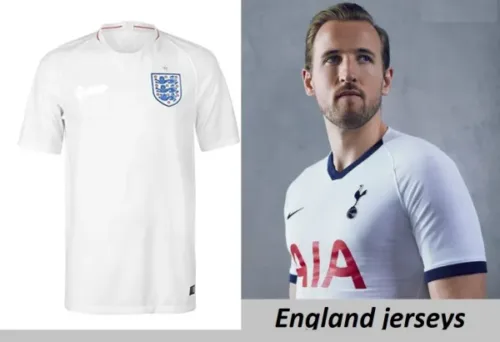 England team jerseys