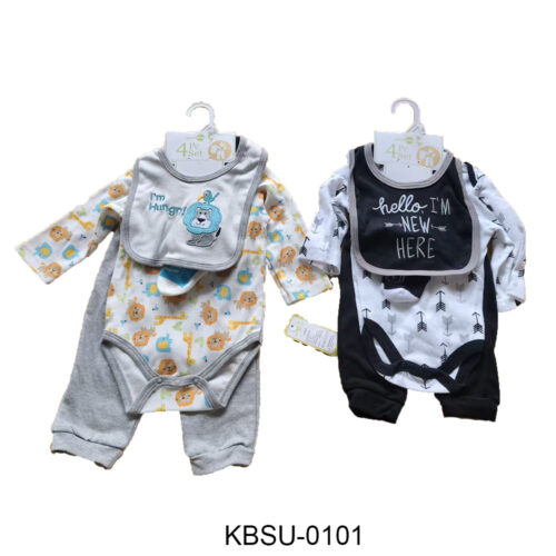 4 piece set baby rompers